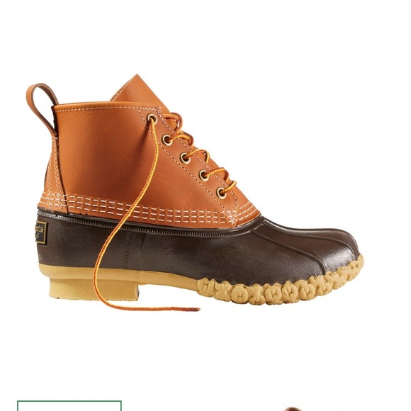 L.L. Bean Shoes - Brown and Tan Duck Boots